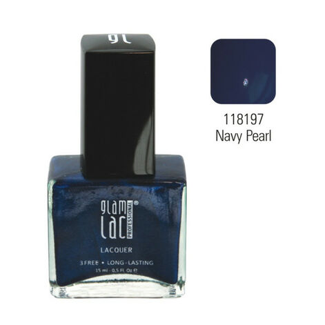 GlamLac Professional Gel Effect Nail Lacquer, Pearly
